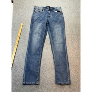 The Perfect Jean Men's Jeans 34x33 Athletic Fit Blue Stretch Denim